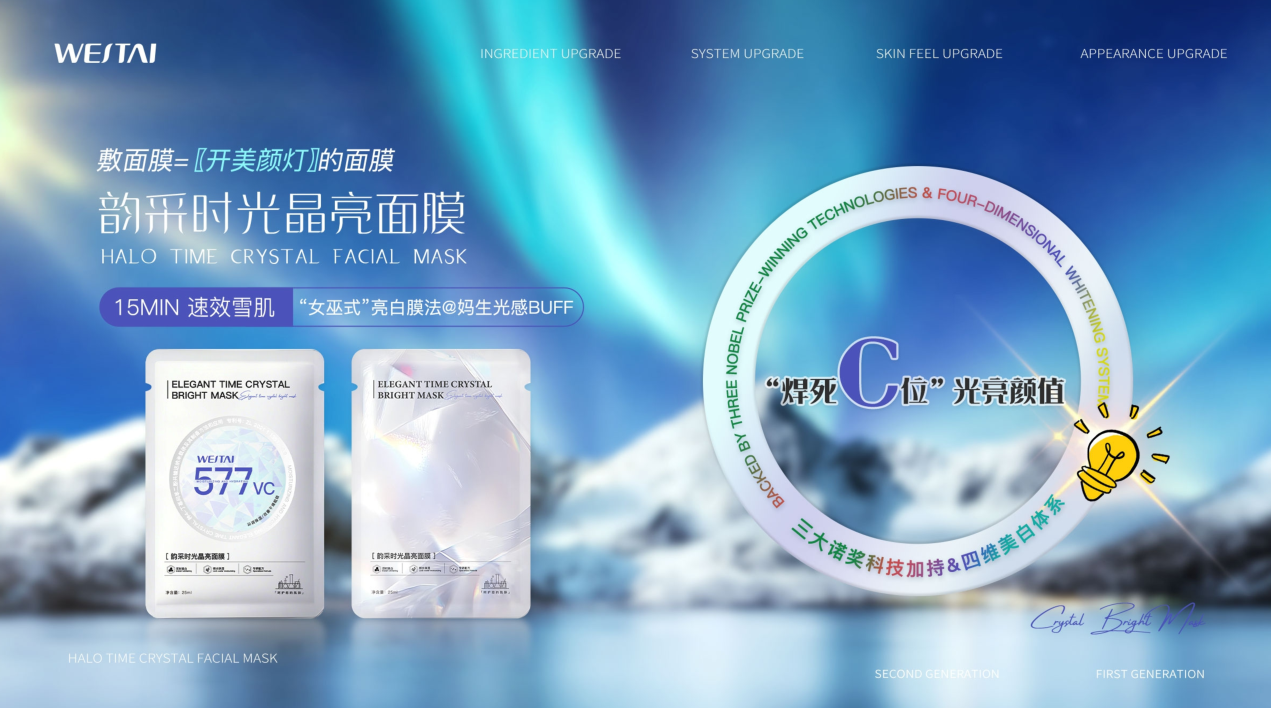 微肽生物新品「韻采時光晶亮面膜」重磅上市：以尖端科技回應市場亮膚渴求